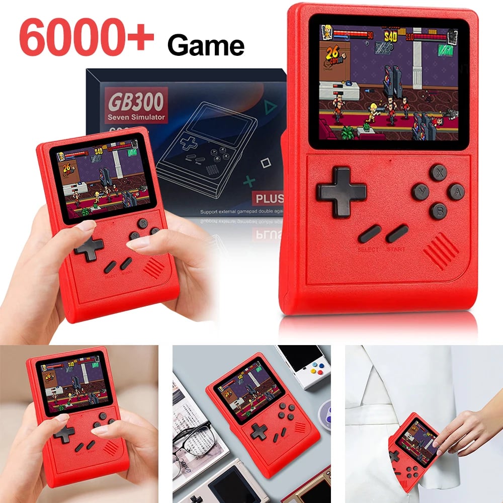 GB300 TV Retro Video Handheld Game Console Over 6000 Games